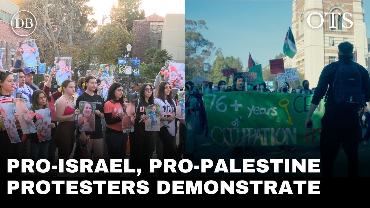 On The Steps Episode 5: Pro-Israel, pro-Palestine protesters demonstrate